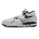 耐克（NIKE）男鞋新款运动鞋AIR FLIGHT 89气垫休闲鞋AJ4兄弟款实战篮球鞋 FD9928-101/AJ4兄弟款/白红 44