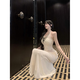 Mit dem jährlichen Geburtstagskleid der europäischen (Yiou) Party, dem Halship-Rock im französischen Stil, dem sexy Falten-Abendkleid von Frauen, 8121 Elegant Mixing M