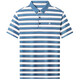 Mengtejiao Kurzärärmig T-Shirt Herren French High-End-Sommer 2025 Neuer Papa Anzug mittlerer Alters Streifen-Lappelpolo A829-Red M 165 Geeignet für 100-115jin [Jin entspricht 0,5 kg]