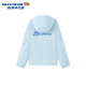 Skechers boys summer cool and comfortable sun protection quick-drying sports coat children's new top L225B004 Breeze Blue/034V 160