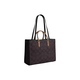 COACH Maggie spot logo canvas tote bag shopping bag one shoulder new 25 new black CY677-IMXI8 spot large size