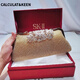 Calculat/Keenck Promi -Abendessen Kupplungsbeutel für Frauen mit Cheongsam -Tasche importierte Strasssteine ​​mit Diamantkleid Handtasche Bankett Noble Yinhua [große Größe]