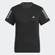 Adidas adidas camiseta femenina de verano para mujer transpirable secado rápido ropa deportiva cómoda fitness de cuello redondo
