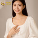 中国黄金（CHINA GOLD）18K金项链蝴蝶流苏套链时尚百搭锁骨链吊坠送女友送老婆生日礼物 蝴蝶流苏项链_约0.9g