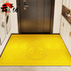 Goldene Eingangstür Bodenmatte Chinese Feng Shui PVC schrubbende Eingang Eingang Eingangstür Anti-Rutsch und schmutzfestem Baifu Fuzhen-Brown-12164 Anzahl von 1 Teilen 80*120 cm Eingangsgeschäftsleiter Manager