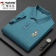 Carpintería de carpintería (tucano) Camiseta de seda informal de mediana edad de hielo de mediana edad de la solapa de manga corta Camisa de polo para hombres Papá de manga corta 999 Polvo de cuero L 17084A recomendado 120-130Jin [Jin iguala 0.5 kg]