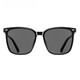 Präzise Kite-Sonnenbrille für Frauen 2025 Neue polarisierte Sonnenbrille für Frauen Sonnenschutz und ultraviolette Sonnenbrille Fahren und Fahren Schwarz-High-End-Praktik