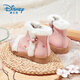Disney children's shoes, Chinese style girls' Hanfu shoes, sweet winter plus velvet short boots, retro cotton boots DP22160 pink 31