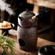 XMSJ Chaiyao Pure Handmade Hohold Heredle Perámica Electric Stove Health Mango lateral chino Pot de cerámica al aire libre Té Brewing Brewer Brewer Qingquan Side Many 15938 No. 450ml 401ml (inclusive) -500ml (inclusivo)