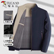 Woodpecker Jacket Men's Spring y Autumn New Style Middle-Edge y Young Windproof Stand Collar Chaqueta Negocio Casual Chaqueta Daddy Top Jk6628 Black M (85-105Jin [Jin equivale a 0.5 kg])