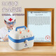 
Nebula baby children little doctor toy suit clothes role play clothing stethoscope medicine box injection tool box boy