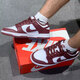 Nike Мужская обувь и женская обувь 2025 Spring New Dunk Low Councers's Модные и универсальные повседневные туфли на низком уровне для женщин DD1391/CW1590-100 Черно-белая панда 35,5 (GS)