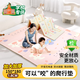 Cute stone thickened 2cm baby crawling mat folding double-sided XPE baby crawling mat children's anti-slip fence floor mat game blanket colorful letters + elephant 150*180*1.8cm foldable