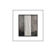 Minimalist living room decorative painting abstract modern simple sofa background wall hanging painting sense black white gray art mural zsh16835-space art outer frame 80x80cm Givenchy aluminum alloy frame + high