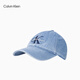 Calvin KleinJeans [Chinese Valentine's Gift] Men and Women Retro ck Embroidered Sports Cowboy Baseball Cap 4G5041G LHK-Denjean Blue One Size OS