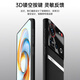 mlnew努比亚Z70ultra手机壳NX733J保护壳5G时尚创意手机套NX736J防摔保护套防滑金属镜头防污防手汗 【冰晶粉】配全屏全透明高清钢化膜