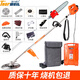 Tosrwell Electric Lawn Mäher wiederaufladbar Haushalt Hochleistungs Hochleistungs-Lithium-Batterie-Mäher Multifunktional Unkrautstoffe Ernte elektrische Farmwerkzeuge Flaggschiff Modell 3880W + [30A Lithiumbatterie + Hochzweigsäge