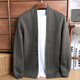 Tommy Hee Kelly Tommy Light Luxury Men's Cardigan 2025 Spring and Autumn New Jacket Men's Men's Brand Outer Sweater Outer Knit Sweater Shangqing M 165 recomendado 100-120Jin [Jin iguala 0.5 kg]