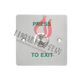 SHX SHIPTER DE CONTROL DE CONTROL DE ACCESO IMPRESIONAL DE SHX ENTERIOR SELA RESETA 86 TIPO Botón de puerta de puertas estrechas Botón de apertura de puertas largas largas Strip Strip + Caja de fondo Z3519D2W (Tamaño 90 E