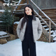 Tambor light down jacket women's short lapel loose and comfortable shirt style women's coat Xia Yun Gray 160