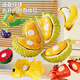 
Sugar rice fruit cut Le children's toys peelable vegetables big persimmon storage can bite boys and girls gifts