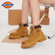 
Dickies women's Martin boots high top fashion couple boots versatile work boots for women yellow women's style-36