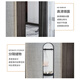 LA PRAIRIE German brand Light luxury floor-standing mirror Home bedroom full-body mirror rotating living room three-dimensional changing dressing dressing mirror Golden rotating dressing mirror 175*40cm