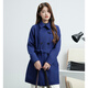 Jüdische Frauenkleidung 2025 Frühling Neues Stil kleines Temperament Doppelreihe mit mittlerer Länge Windbrecher Jacke für Frauen SP Purple 8300 L 165/88a