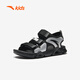 ANTA Children's Sports Sandals for Boys 2025 Summer Breathable Velcro Open-Toe Beach Shoes A12326962I