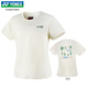 
YONEX2025 new Yonex badminton uniform quick-drying short-sleeved men's and women's T-shirts environmentally friendly series sports top 16833 women's 16835CR ice beige M