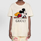 
Gucci Love Parade FW22 letter round neck short sleeve drop rotator sleeve T-shirt same price as 618 off-white 492347-XJB7W-9756 XXS