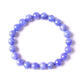 Shiyi Dikai Natural Tanzanite Bracelet Ice Moisturizing Body Fantasy Blue Purple Tanzanite Bracelet Crystal Jewelry Gift Versatile Beads 1st Class Tanzanite 7mm