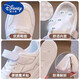 迪士尼（DISNEY）童鞋儿童小白鞋春夏新款女童皮面软底板鞋大童运动鞋男童网面鞋子 826白色 26 内长16.5cm