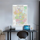 Upgraded and thickened version of Anhui Province map 1.1m*0.8m high-definition full-color wall map including administrative areas, terrain, transportation attractions, etc. Double-sided coating is waterproof and dustproof