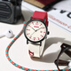 Dickies student watch junior high school exam table sports retro work calendar waterproof silicone watch CL-686 classic white
