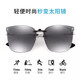 Gm polarized clip-on sunglasses, women's clip-on myopia sunglasses, men's special glasses for driving and fishing, can be turned up C style polarized night vision film - can be turned up