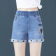 Pei Shiyans Hoch-T-Denim-Kurzrock im Sommer-Dünnstil, Elastizität der Anti-Exposition, hohe Slimness, A-Line-Taschenrock, gerade kurzer Rock, blauer Rock 6630, Einzelgröße S, empfohlen 85-Jin [Jin gleich 0,5 kg]