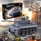 LEGO LEGO 2024 Nouvelle série de réservoirs de tigres militaires Assemblées de cadeaux d'anniversaire pour enfants