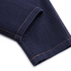 Joeone Men's Jeans Men [résistant à l'usure, facile à entretenir] Spring Men's Elastic's Belt Harun Conical Jeans Conical Jeans Version effilée + bleu marine + HJ1DV13116 33,5 Taille 175 / 84A (2,55) Règle 85cm 85cm