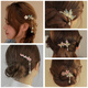 Dawn color butterfly hair clip women's gift box high-end back of the head hair accessories hair clip bangs clip hair rope exquisite birthday gift practical H344 butterfly love flower five-piece set gift box