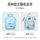 Aibaoxi Mummy Bag Multifunctional Backpack Milk Bag Large Capacity Mummy Bag Outing Mother and Baby Bag Blue Crown M224