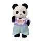 Sylvanische Familien Japanische Panda Familie spielen Haus Girl Toy Doll Anzug Geburtstag Geschenke für Kinder