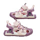 Sandalias de Babudou Boys 2024 Summer NUEVO CABEZADO POP HOLLE CAVILLO CAPILLO CAPILLO SUGLO SUGLO CORRO CORRO 5303 GRIS - Sandalias [Tamaño estándar] 33 Tamaño 20