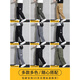 
Playboy; PLAYBOY overalls for men 2025 new summer wide-leg loose straight spring and autumn casual long pants for men 9930 gray XL