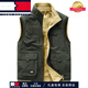 Tome Bornekek Light Luxury Weste Herren Frühlings- und Herbststil doppelseitig mit mehreren Pocket Fischerei Weste Outdoor Photography Horse Clip Schwarz und Blau 9856 Modell [einseitiger Stil] XXS 3xL 3xL empfohlen [165-180jin [Jin Equals Equales gh equals]]