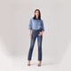 Levi's 25-year-old new women's 724 high waist slim straight jeans

