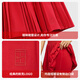Nike Nike Tennis Rock Frauen Sport kurzer Rock Rock Zheng Qinwens gleiche plissierte Rockband Leggings Neuer Rock FZ6513-687 NEUE RED XL