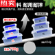 塑料保鲜盒商用厨房收纳盒透明加厚长方形带扣冰箱微 9928标识盒52*37*23 29000ml