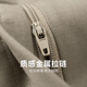 与狼共舞【含桑蚕丝】纯色休闲裤男2025夏季新款亲肤通勤男士直筒裤子4019 卡其701 36