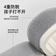 YEEHOO Anti-lost traction rope anti-lost bracelet safe walking rope children anti-lost artifact children gray [2 meters new upgrade belt integrated]
